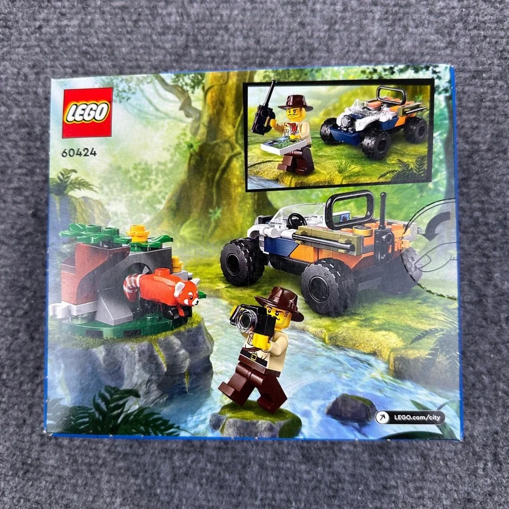 LEGO 60424 City Jungle Explorer ATV 92 Pcs 6+ Kids Building Toy‎ - Retired